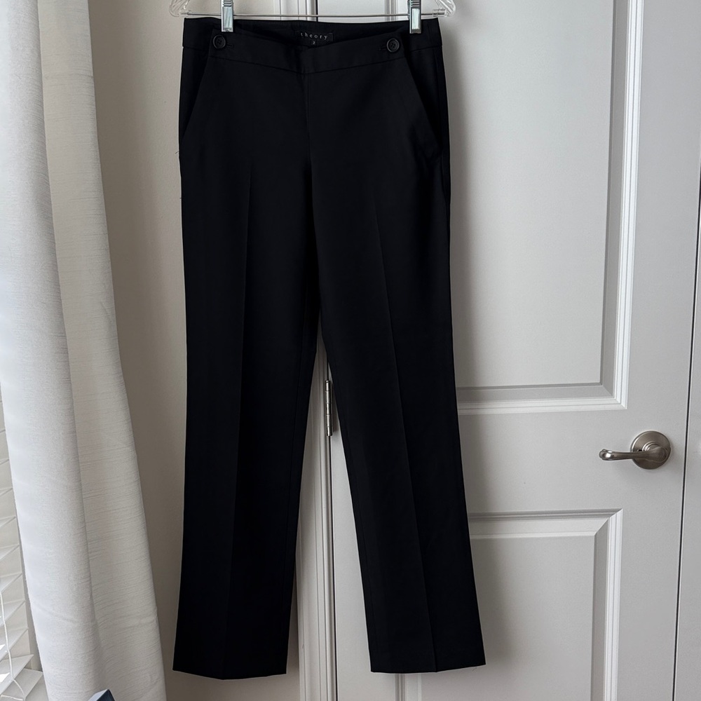 Theory Black Women's Trousers 🖤